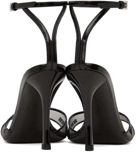 mens givenchy sandals|Givenchy black 4g heeled sandals.